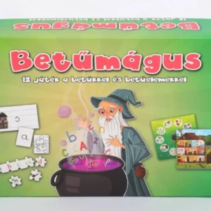 Betűmágus -12 játék a betűkkel és betűelemekkel